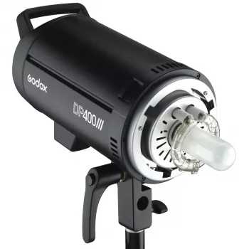 Flash de studio Godox DP400III 400 Ws avec lampe pilote 150 W, monture Bowens, système 2.4G X