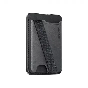 Portefeuille magnétique JOYROOM JR-ZS432 pour MagSafe - noir