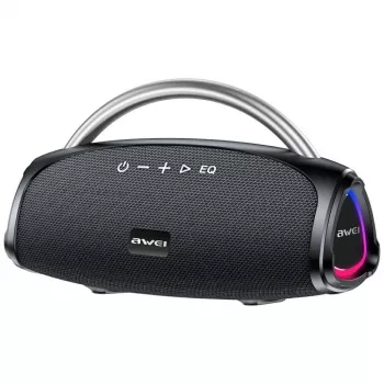 Enceinte Bluetooth 5.3 portable AWEI KA39 100W noire