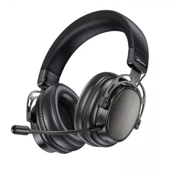 AWEI AT36 Casque sans fil circum-aural avec micro, Bluetooth 5.4, noir