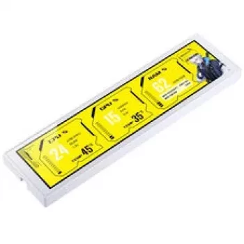 Écran IPS Jonsbo DS916 blanc 9,16 pouces avec fixation pour boîtier