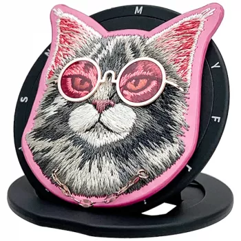 Support et pied magnétique pour téléphone Nimmy Cool&Cute 2.0 chat rose
