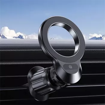 Support universel magnétique pour grille d'aération de voiture USAMS ZJ75 - noir