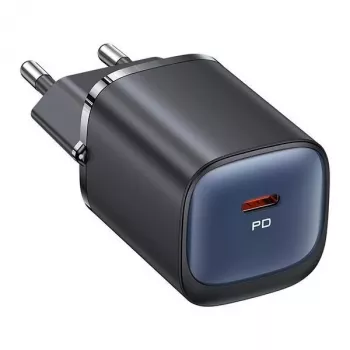 Chargeur rapide USAMS CC251 30W GaN USB-C série HC violet