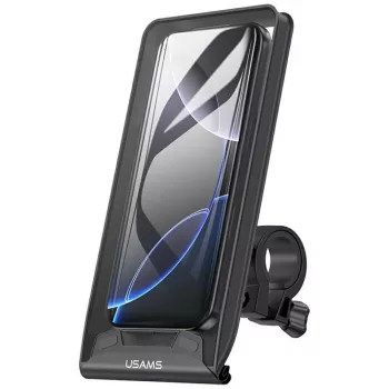 Support de téléphone pour vélo étanche USAMS ZJ083 noir