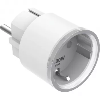 Jackery x Shelly Smart Plug Pro Wi-Fi Energy Monitoring Smart Plug, 16A, 3680W, Alexa & Google Assistant, White