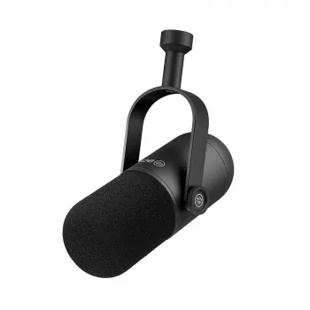 Microphone dynamique cardioïde BOYA BY-DM500 - XLR, tout métal, pour voix, podcasting, scène
