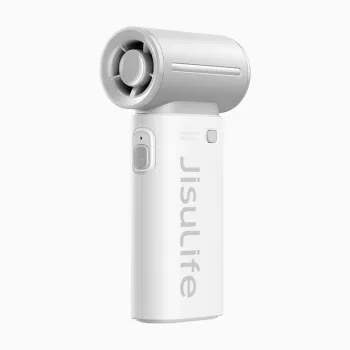 Ventilateur USB portable JISULIFE Handheld Fan Life9 3600mAh avec batterie externe - gris