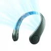Ventilateur de cou JISULIFE Neck Fan Life3 - ventilateur USB rechargeable portable sans pales, vert