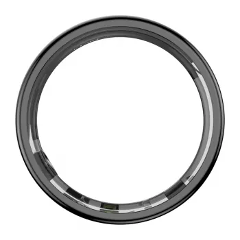 Bague connectée COLMI RING 2, taille 12, noire – tracker santé et fitness avec fréquence cardiaque, SpO2, suivi du sommeil et du stress, étanche IP68, batterie 7 jours