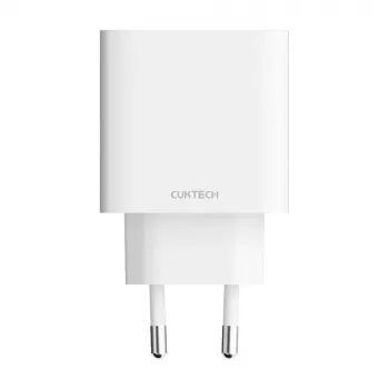 Chargeur secteur GaN Cuktech A19 30W USB-A + USB-C - blanc