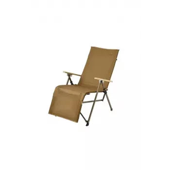Chaise longue pliante Nightfall NATUREHIKE avec dossier réglable, kaki