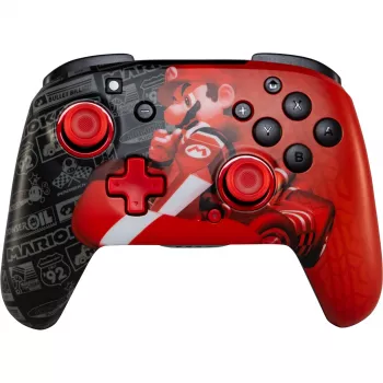 Manette sans fil PDP Afterglow Wave pour Nintendo Switch – Grand Prix Mario Edition