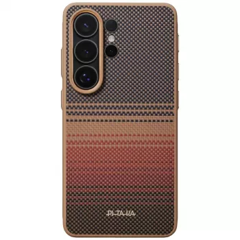 Coque PITAKA Cairn MagSafe pour Samsung Galaxy S26 Ultra - Sunset
