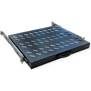 VALUE 19 inch Étagère extensible pour racks jusqu'à 800 mm de profondeur, 420 x 568 mm, charge 25 kg