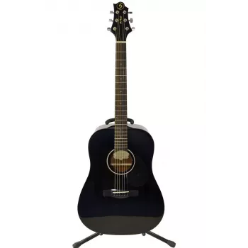 Guitare acoustique dreadnought Samick D-1 BK - Noir