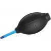 Soufflette Lenspen HB-1 pour le nettoyage optique, poire en silicone, embout anti-rayures, noire avec embout rouge