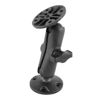 Kit de montage RAM Mounts bras à double rotule B-Size avec deux embases rondes