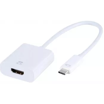 Adaptateur USB-C vers HDMI Vivanco 0,15 m, blanc (VVITADHDMITCW)