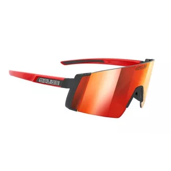 Lunettes de soleil de sport Salice 027RW noir/RW rouge avec verres interchangeables