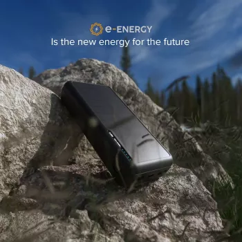 SBS Solar Power Bank 20000 mAh Fast Charge noir