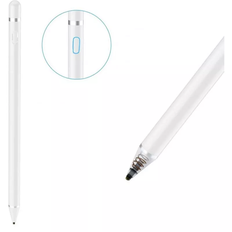 Tech-Protect stylet actif blanc