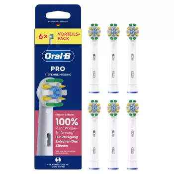 Oral-B Pro Deep Clean têtes de brosse de rechange, lot de 6