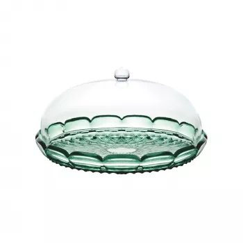 Ensemble de service à gâteau Guzzini Vanity Matcha Green 30 cm