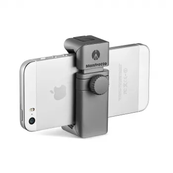 Manfrotto MTWISTGRIP pince universelle pour smartphone avec Twist-Lock, aluminium, noir/gris