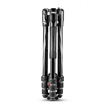 Manfrotto Befree Advanced Trépied de voyage avec rotule, noir (MKBFRTA4BK-BH)