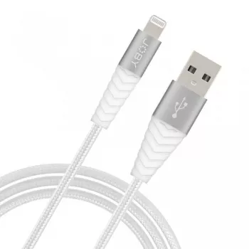 Câble de charge et de synchronisation Lightning JOBY, 1,2 m, blanc (JB01812-BWW)