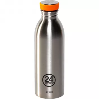 Gourde 24Bottles Urban Bottle acier brossé 500 ml