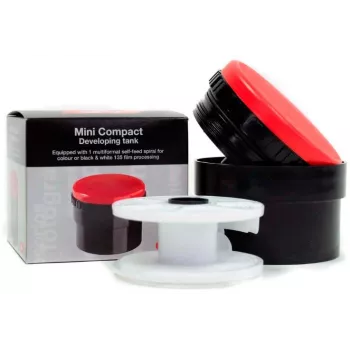 Cuve de développement de film AP Compact Mini APP321200 avec 1 spire multiformat auto-chargeante (135/126/127), pour 1 film