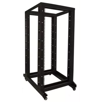 Armoire rack serveur autoportante DSIT 27U 19 pouces sur roulettes, 600x800x1400 mm, non montée, noire (DS-RR6827)