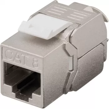 DSIT CAT8 STP module keystone RJ45 blindé sans outil DS-KC-STP8-TL