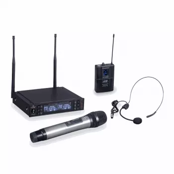 Système de microphones sans fil UHF double canal Soundsation WF-U2302