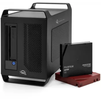 Lecteur de bande Thunderbolt OWC Archive Pro LTO-9, 18 To natifs / 45 To compressés (OWCTBLTMP90000H)