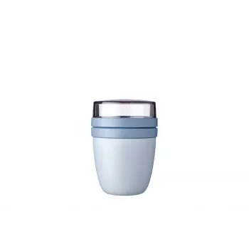 Lunchpot Mepal Ellipse Mini bleu nordique, 300+120 ml