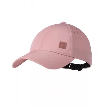 Casquette de running BUFF Summit Cap Solid Powder S/M - polyester recyclé UPF 50+