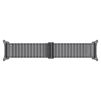 Bracelet Samsung Trail pour Galaxy Watch Ultra & Ultra2, gris, nylon tissé, M/L