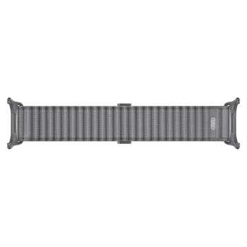 Bracelet Samsung Trail pour Galaxy Watch Ultra & Ultra2, gris, nylon tissé, M/L