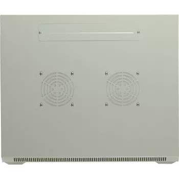 Boîtier rack serveur mural DSIT 15U avec porte vitrée, blanc, 600x600x770 mm