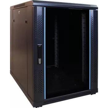 Baie serveur murale DSIT DS6615-MINI 15U 600x600 mm avec porte vitrée