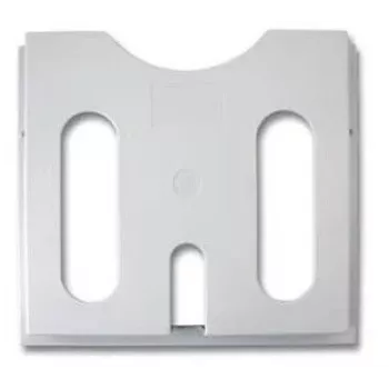 Porte-documents DSIT DS-A4 pour rack serveur pour papier A4, acier, noir, montage rack 19 pouces