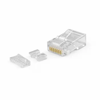 Connecteur réseau DSIT UTP RJ45 CAT6a pour câbles à conducteur massif, 10 pièces