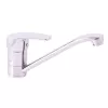 Mitigeur de cuisine monocommande DVT005.5, chrome poli, bec orientable