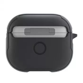 Coque antibactérienne UNIQ Valencia pour AirPods 3e génération, gris