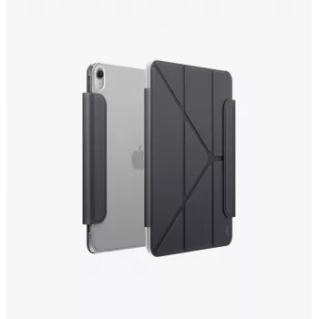 Housse folio UNIQ Camden Lite pour iPad 11 pouces A16 (2025) et iPad 10,9 pouces 10e génération (2022) gris