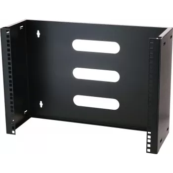 Cadre rack mural fixe DSIT 8U 19 pouces, profondeur 180 mm, noir (DS-WMB8-S)