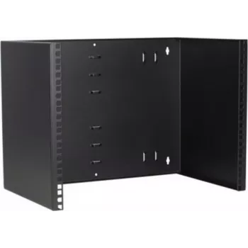 Cadre rack mural fixe DSIT DS-WMB8-M 8U 19 pouces, profondeur 300 mm, noir